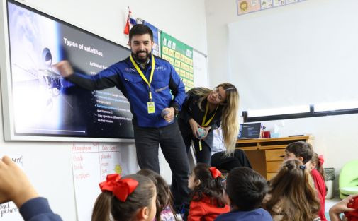 Reaching for the Stars: Grade 1 Welcomes the Agencia Espacial del Paraguay (AEP)